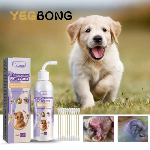 Pet ear rinse cleaner - rinse,