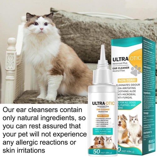 50ml dog ear cleaner - dog,