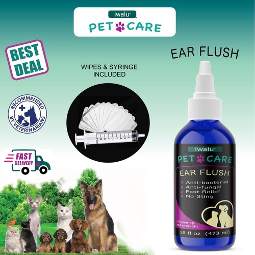 Ear wash for dogs - for,