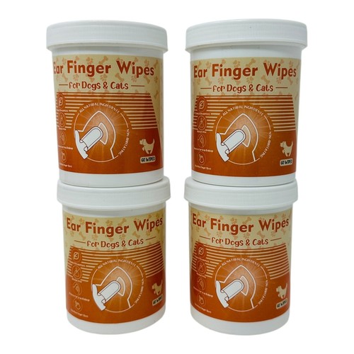 Ear cleaner finger wipes - finger,