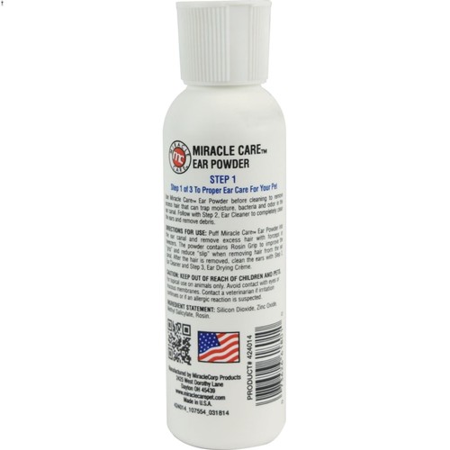 Ear powder for dogs and - ear,