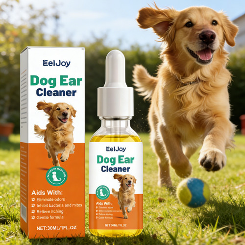Pup labs ear - clear, dog
