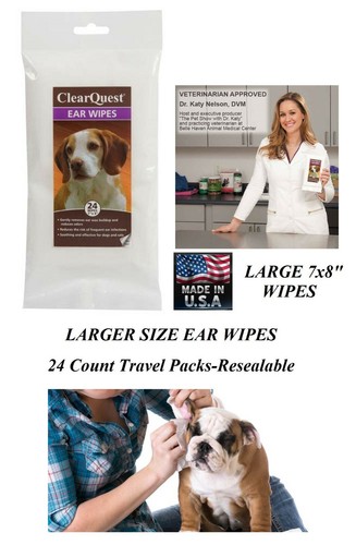 Pet ear cleansing - cleansing, large