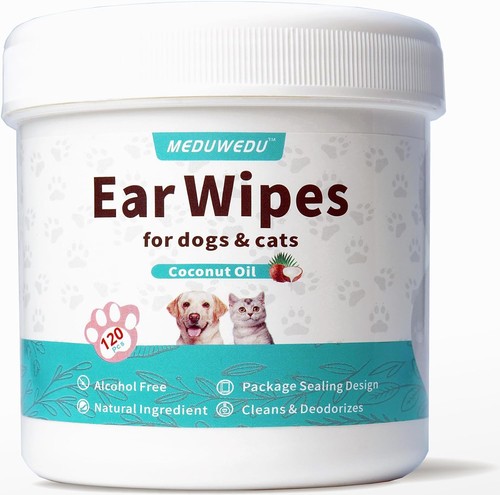 Ear cleaner wipes 120 - wipes, counts