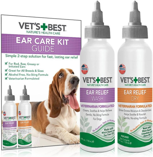 Vet best dog ear - dog, kit