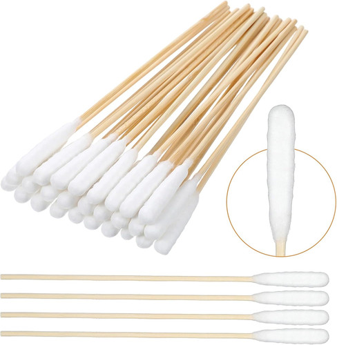 100 pcs long - pcs, swabs