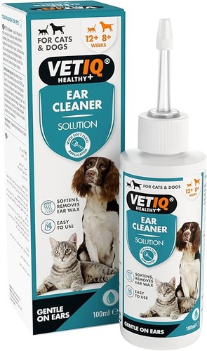 Vetiq ear cleaner solution - vetiq,