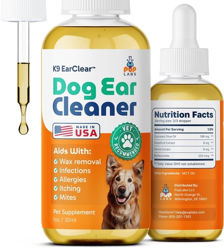 Natural dog ear - cleaner, 1oz