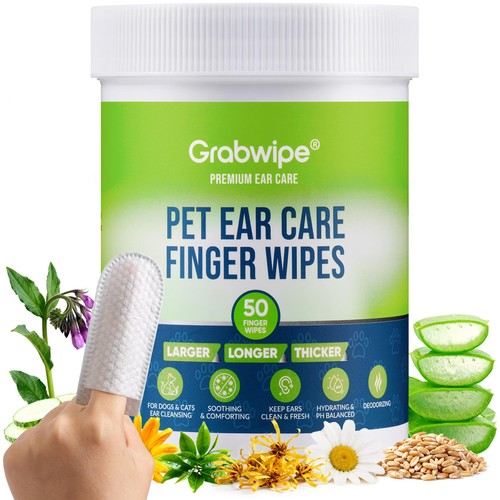 Dog ear cleaner - ear, wipes