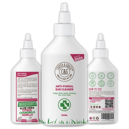 Dog ear cleaner - cleaner, itching