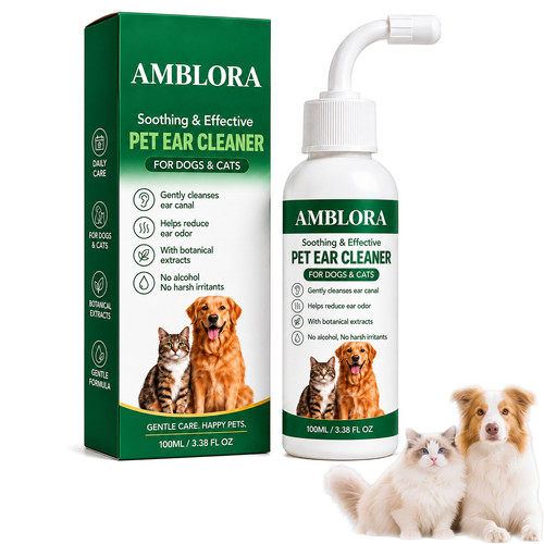 Amblora ear cleaner dogs