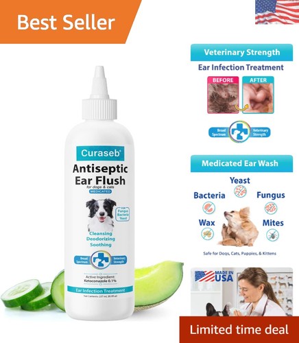 8oz curaseb pet ear - 8oz,