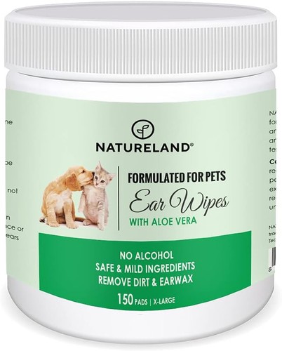 Dog ear wipes - ear, extra