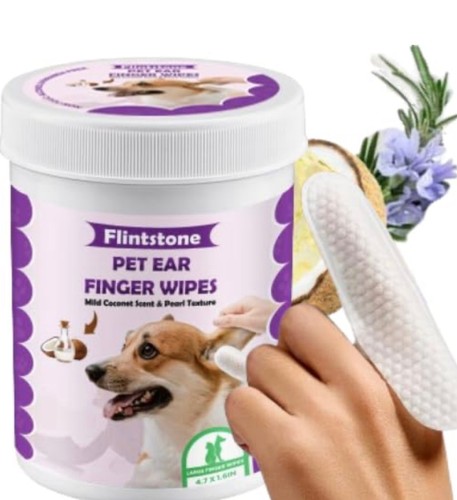 Dog ear cleaner large finger - ear,
