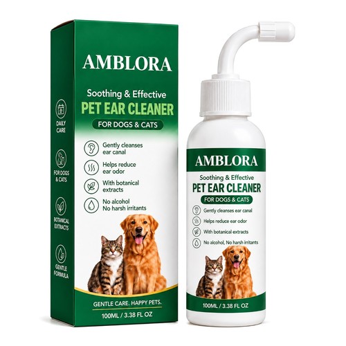 Amblora pet ear - ear, rinse